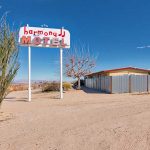 Harmony Motel historic sign